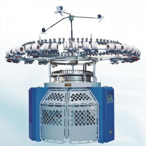 Alta velocidade industrial de alta qualidade preço de fábrica de jersey único computadorizado circular fabricantes de máquinas de tricô